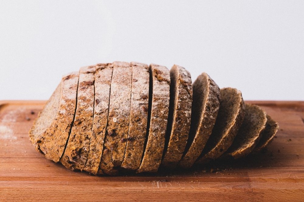 Dunkles Bierbrot